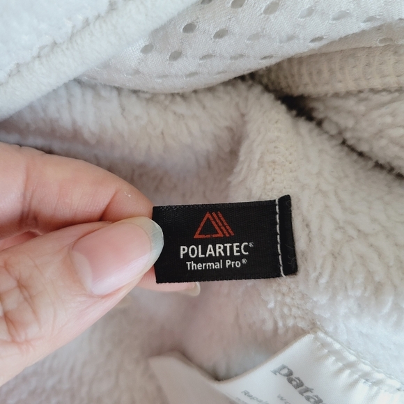 Patagonia White Re-Tool Snap T Fleece Pullover - Picture 10 of 12